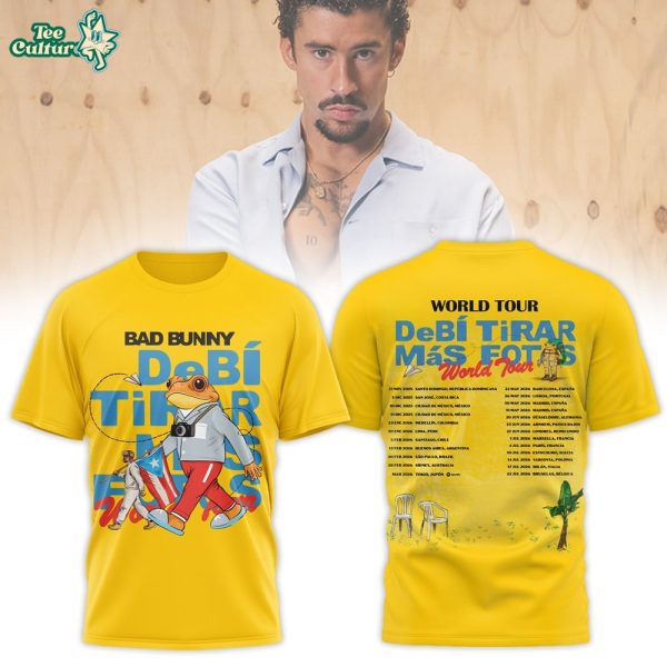 Bad Bunny “DeBí Tirar Más Fotos” World Tour 2026 Apparel Collection