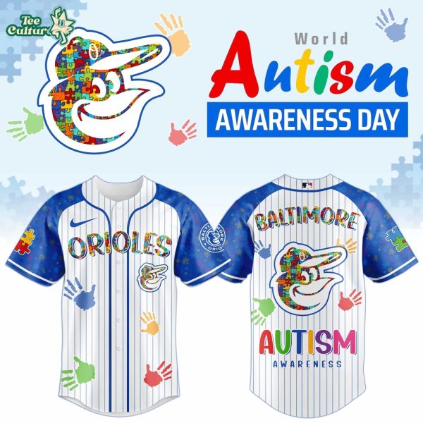 Baltimore Orioles – Autism Awareness 2026 Limited Editions Jersey