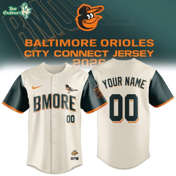 Baltimore Orioles New City Connect Jersey