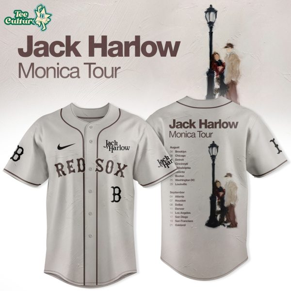 Boston Red Sox Jack Harlow “Monica Tour” x Baseball Limited Merch