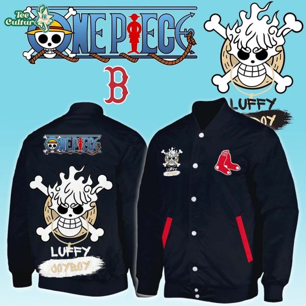 Boston Red Sox x One Piece 2026 Anime Bomber Jacket Version 2