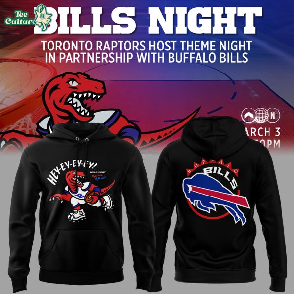 Buffalo Bills x Toronto Raptors Bills Night Right Here Right Now 2026 Hoodie