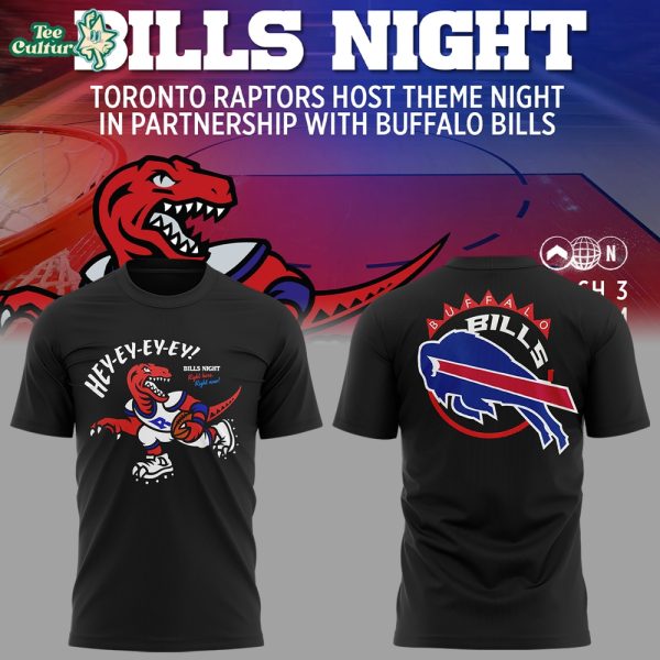 Buffalo Bills x Toronto Raptors Bills Night Right Here Right Now 2026 Shirt