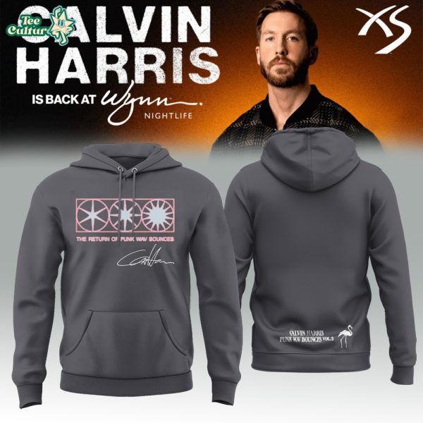 Calvin Harris “I’m Back” Signature Series Gray Hoodie