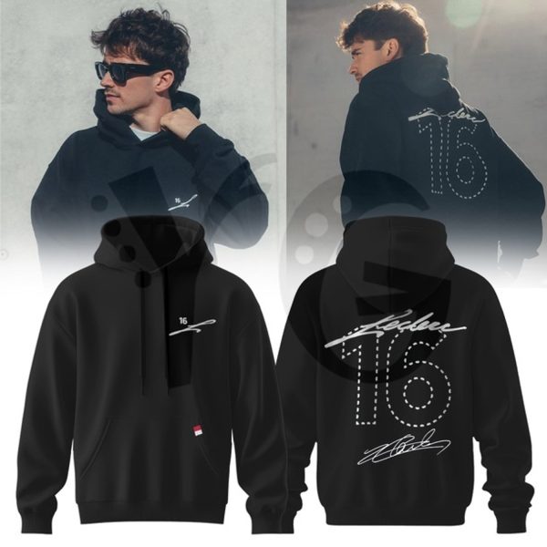 Charles Leclerc Signature Spring 2026 Collection Shirt Black