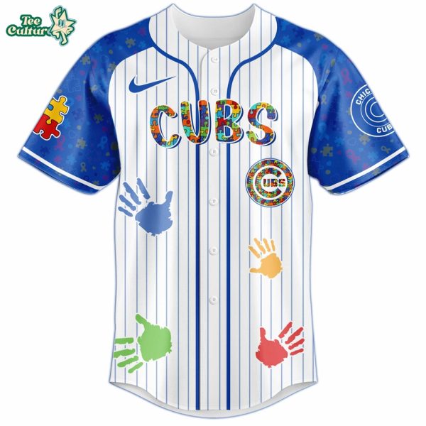 Chicago Cubs Autism Awareness 2026 Limited Editions Jersey by Teesculture.com