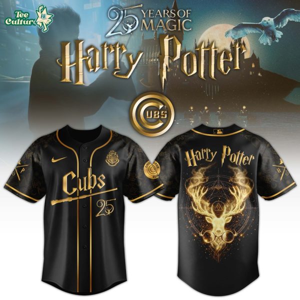 Chicago Cubs Harry Potter 25 Years Of Magic Game Night 2026 Limited Edition Jersey
