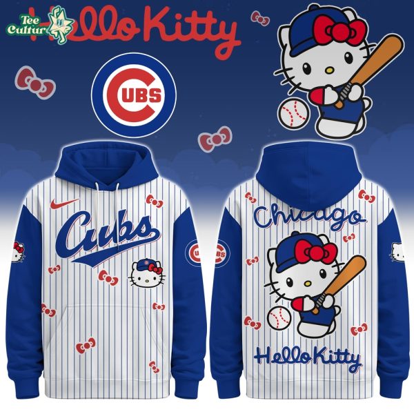 Chicago Cubs Hello Kitty Special Edition Fan Hoodie