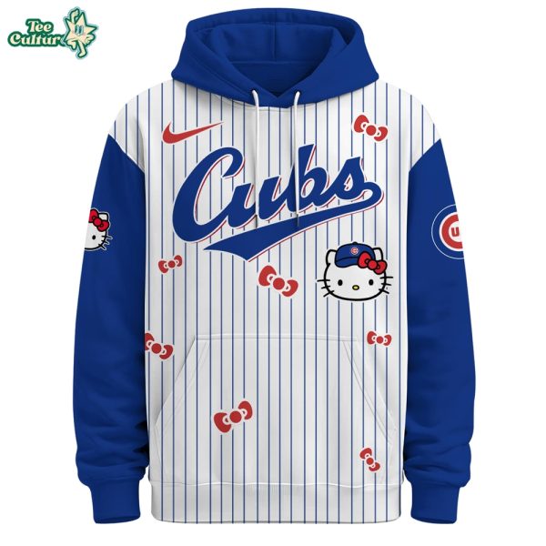 Chicago Cubs Hello Kitty Special Edition Fan Hoodie by Teesculture.com