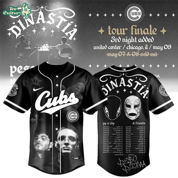 Chicago Cubs MLB x Dinastía Tour Jersey Limited Edition