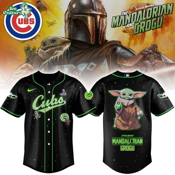 Chicago Cubs x The Mandalorian & Grogu Limited Edition MLB Style Jersey