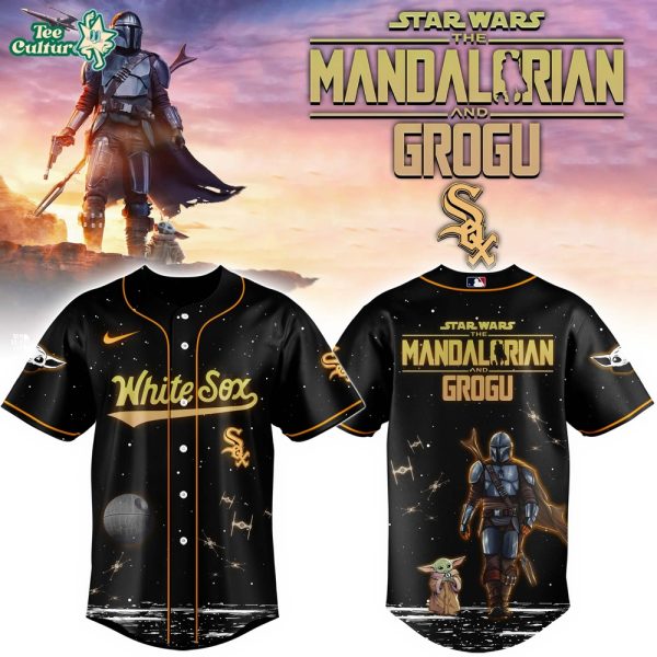 Chicago White Sox Grogu & Mandalorian Special Edition Baseball Jersey
