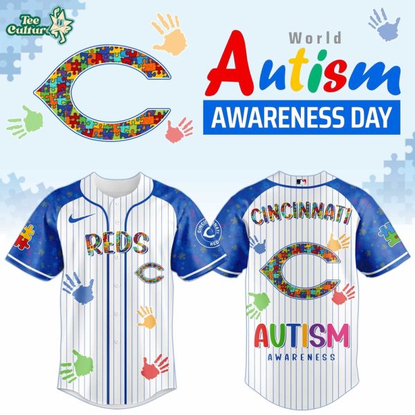 Cincinnati Reds – Autism Awareness 2026 Limited Editions Jersey
