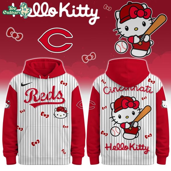 Cincinnati Reds Hello Kitty Special Edition Fan Hoodie