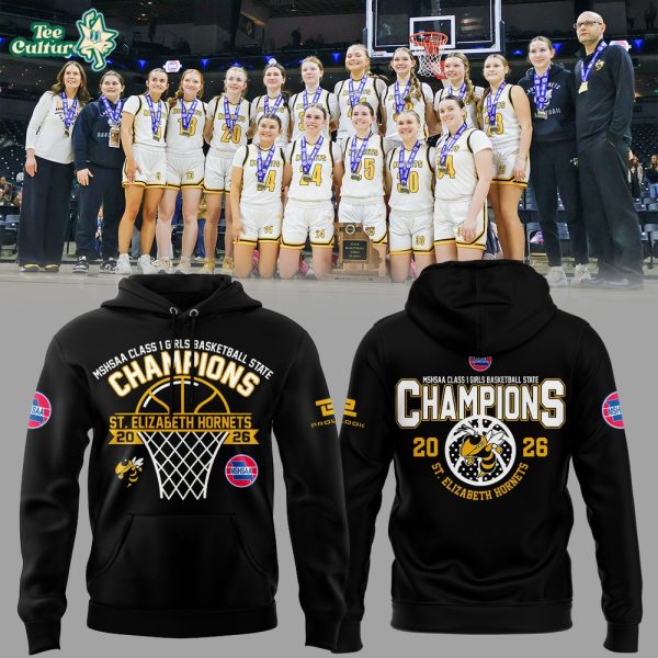 Class 1 Girls Basketball State Champions 2026 Commemorative Limited Hoodie