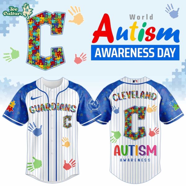 Cleveland Guardians – Autism Awareness 2026 Limited Editions Jersey