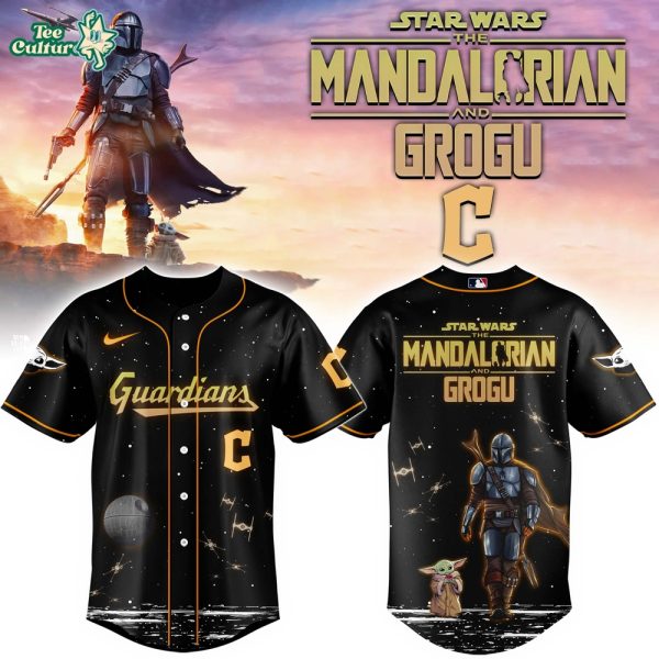 Cleveland Guardians Grogu & Mandalorian Special Edition Baseball Jersey