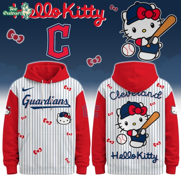 Cleveland Guardians Hello Kitty Special Edition Fan Hoodie