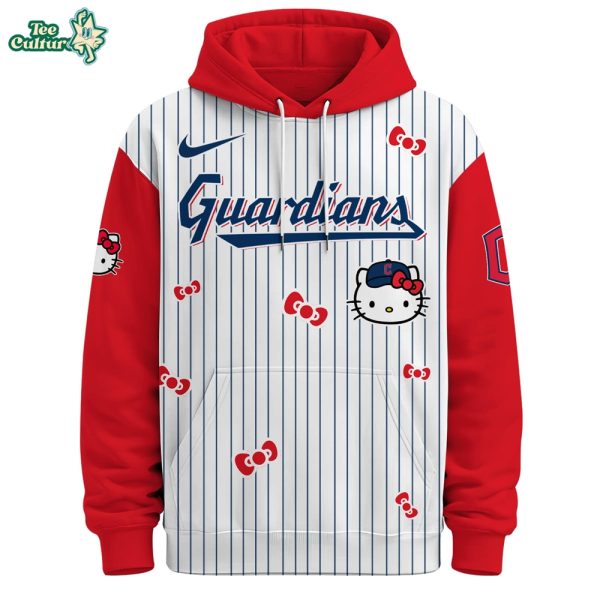 Cleveland Guardians Hello Kitty Special Edition Fan Hoodie by Teesculture.com