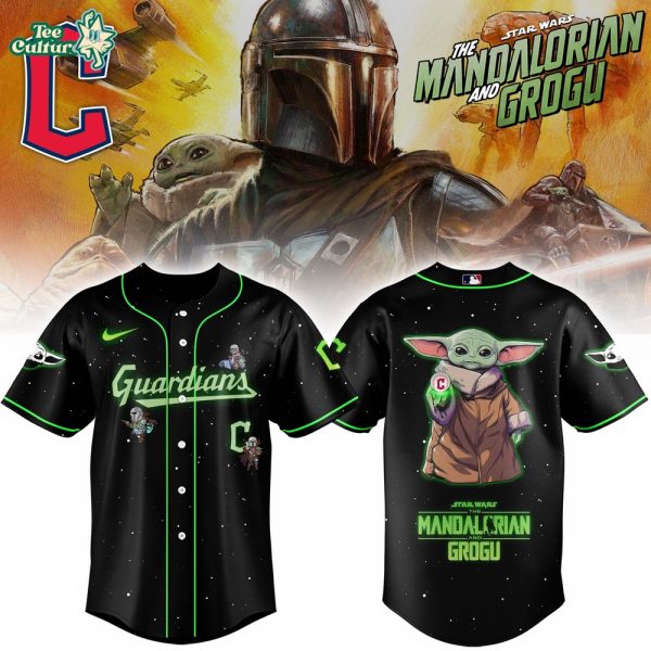 Cleveland Guardians x The Mandalorian & Grogu Collectible Baseball Jersey