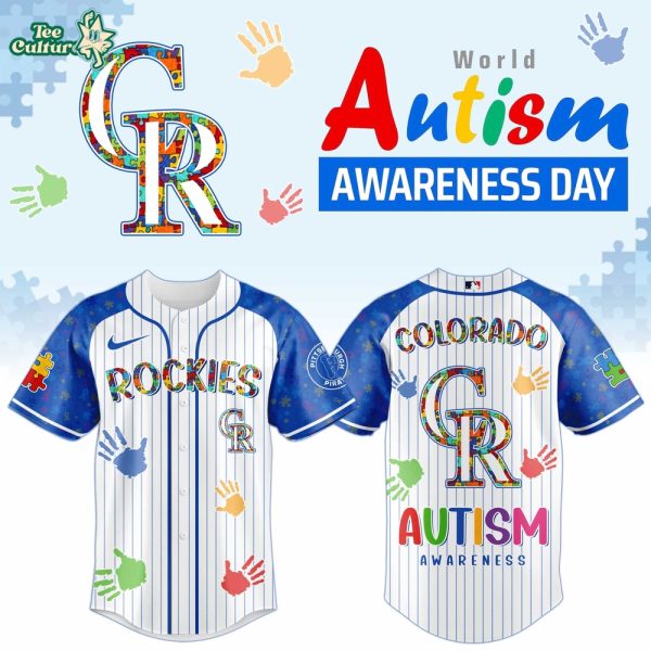 Colorado Rockies – Autism Awareness 2026 Limited Editions Jersey