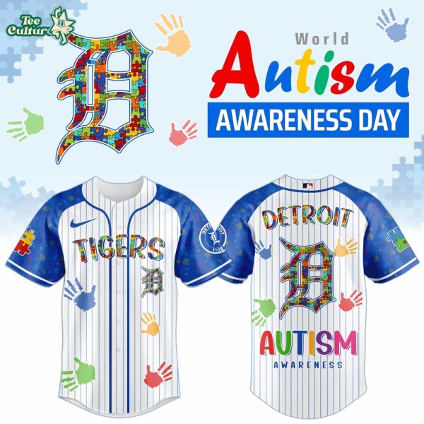 Detroit Tigers – Autism Awareness 2026 Limited Editions Jersey
