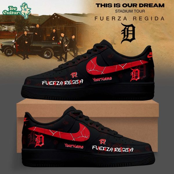 Detroit Tigers x Fuerza Regida – This Is Our Dream Stadium Tour 2026 AF1 Sneaker