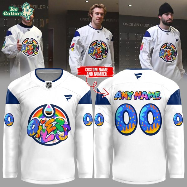 Edmonton Oilers Pride Celebration 2026 Custom Limited Edition Hockey Jersey