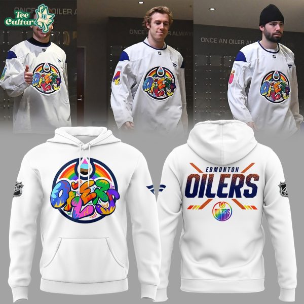 Edmonton Oilers Pride Celebration 2026 Limited Edition Hoodie