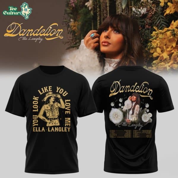 Ella Langley The Dandelion Tour 2026 Exclusive Graphic T-shirt
