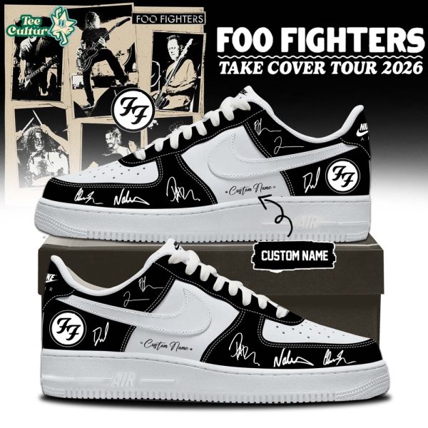 Foo Fighters ”Take Cover Tour 2026” Limited Edition Signature – Shoes 1