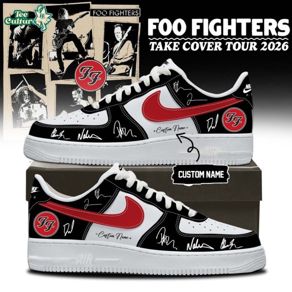 Foo Fighters ”Take Cover Tour 2026” Limited Edition Signature – Shoes V2