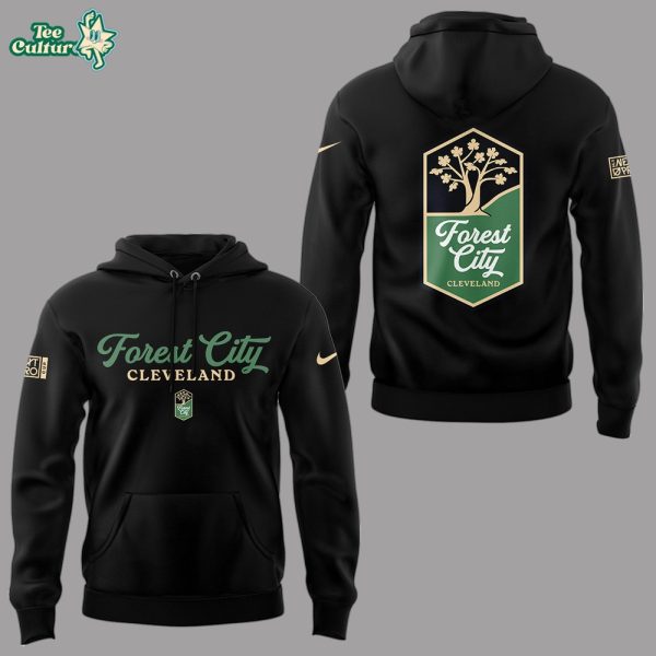 Forest City Cleveland Black Hoodie Limited Edition Ver2 2026 by Teesculture.com