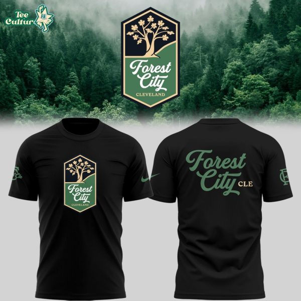Forest City Cleveland Black Shirt Limited Edition Ver3