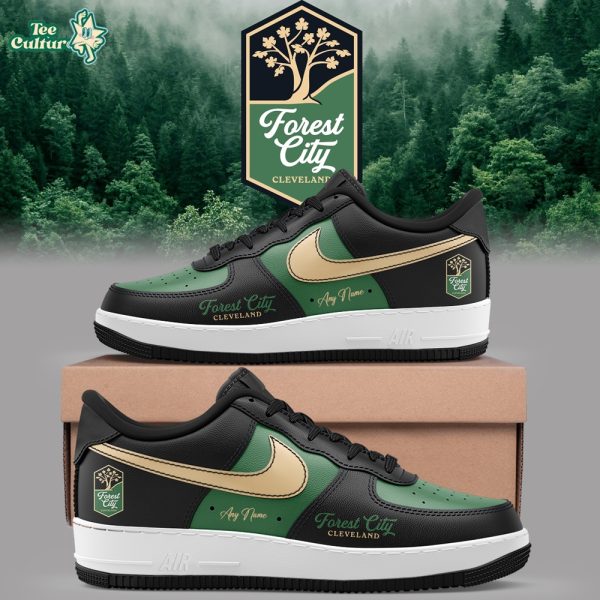Forest City Cleveland Custom Name Air Force 1 Shoes Limited Edition 2026