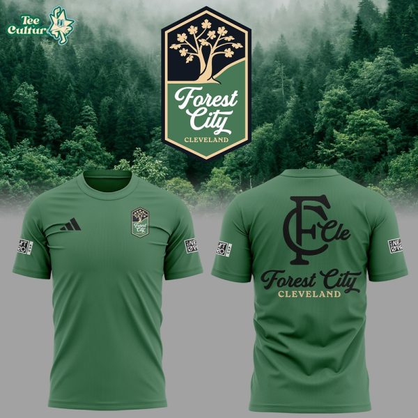 Forest City Cleveland Green Graphic Shirt Limited Edition 2026