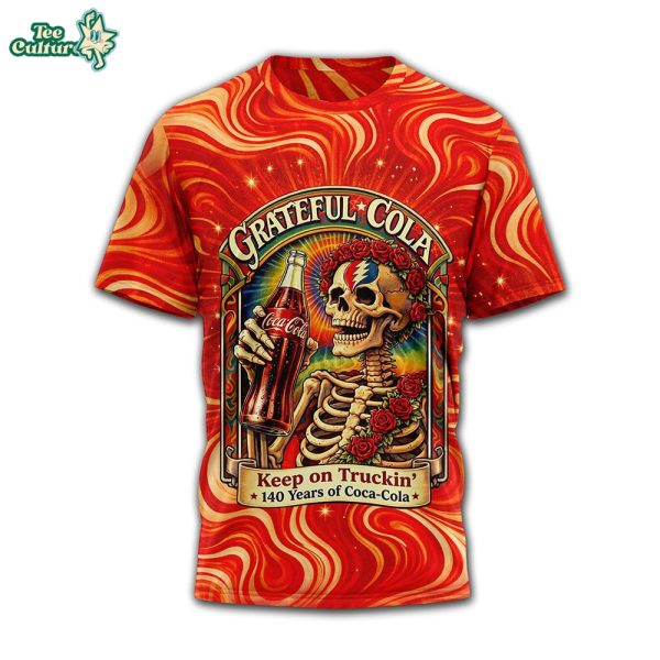 Grateful Dead X Cocacola 140Th Anniversary Psychedelic Shirt by Teesculture.com