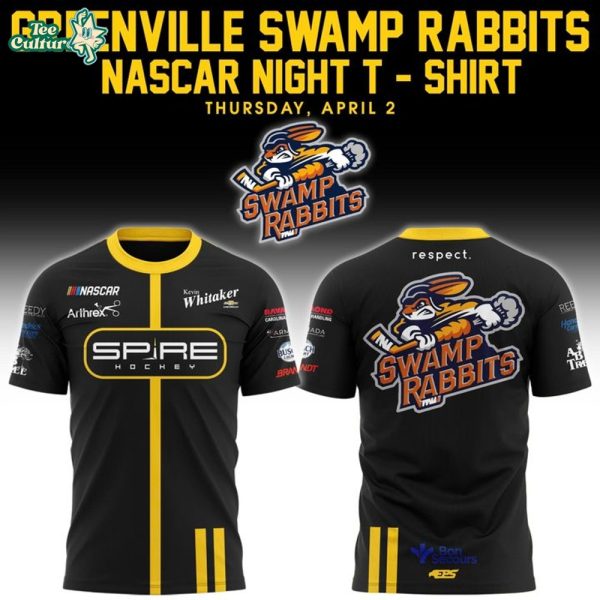 Greenville Swamp Rabbits NASCAR Night 2026 Limited Edition Graphic Shirt