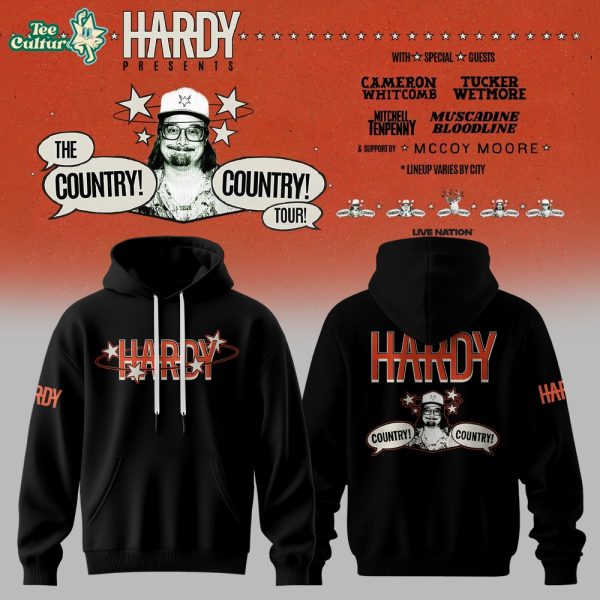 HARDY: THE COUNTRY! COUNTRY! TOUR! Collection Hoodie Ver2