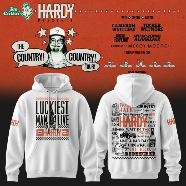 HARDY: THE COUNTRY! COUNTRY! TOUR! Collection Hoodie Ver3