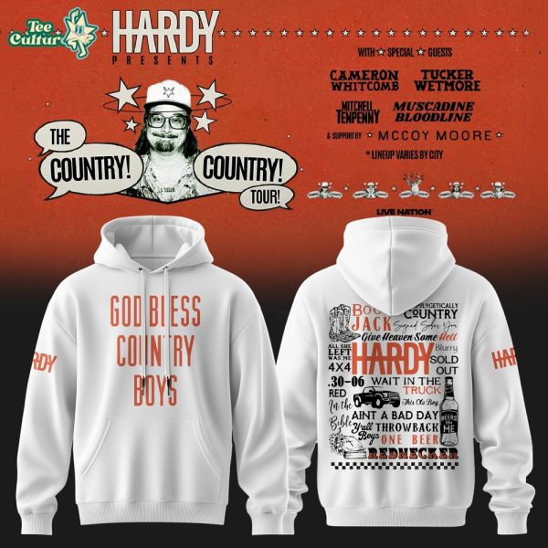 HARDY: THE COUNTRY! COUNTRY! TOUR! Collection Hoodie Ver4