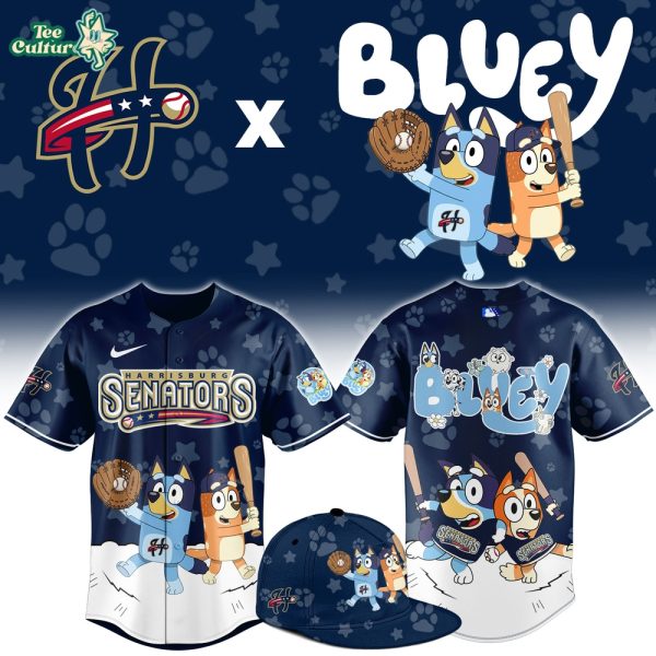 Harrisburg Senators Bluey Night Game Limited Jersey