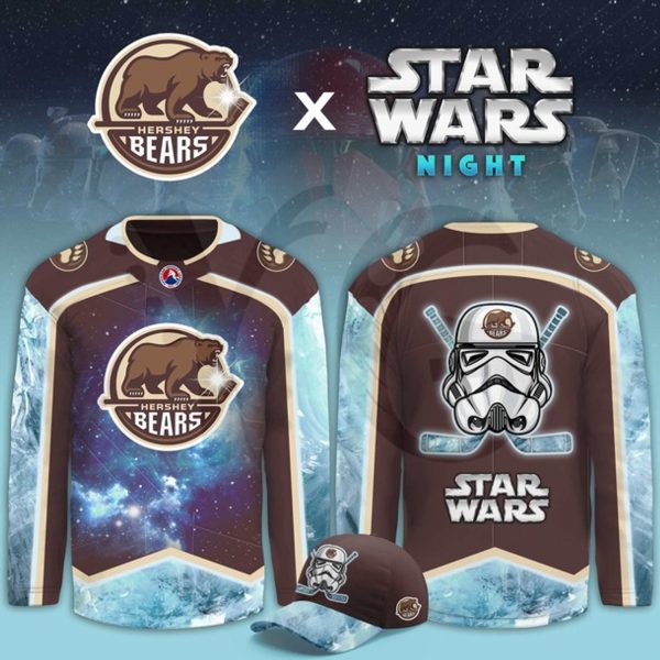 Hershey Bears Star Wars Night 2026 Limited Hockey Jersey