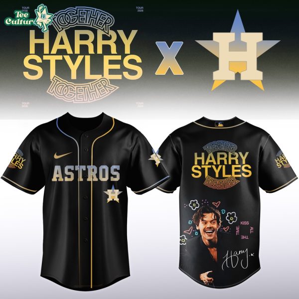 Houston Astros Harry Styles Together Together Tour 2026 Inspired Limited Edition Baseball Jersey