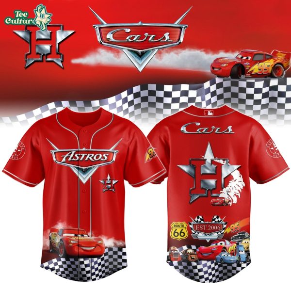 Houston Astros Special Cars 20th Anniversary Limited Edition Jersey