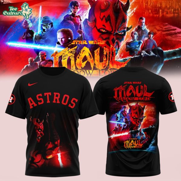 Houston Astros Star Wars Darth Maul Theme 2026 Limited T-Shirt
