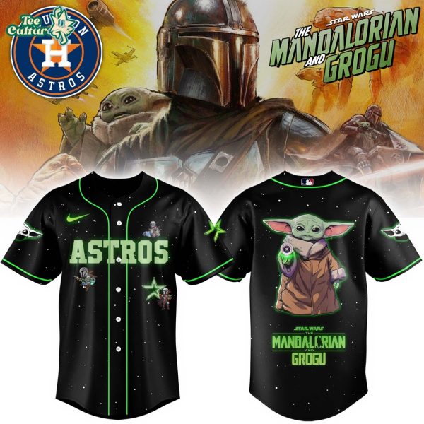 Houston Astros x The Mandalorian & Grogu Premium Limited Edition Jersey