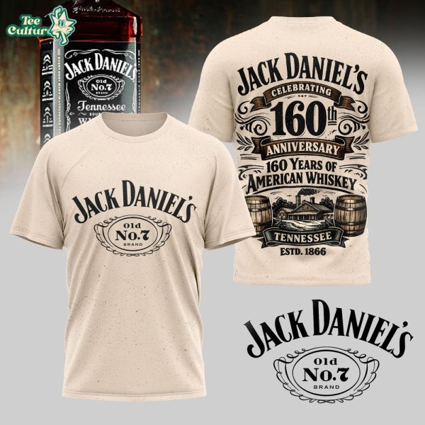 Jack Daniel’s 160th Anniversary American Whiskey Graphic Tee