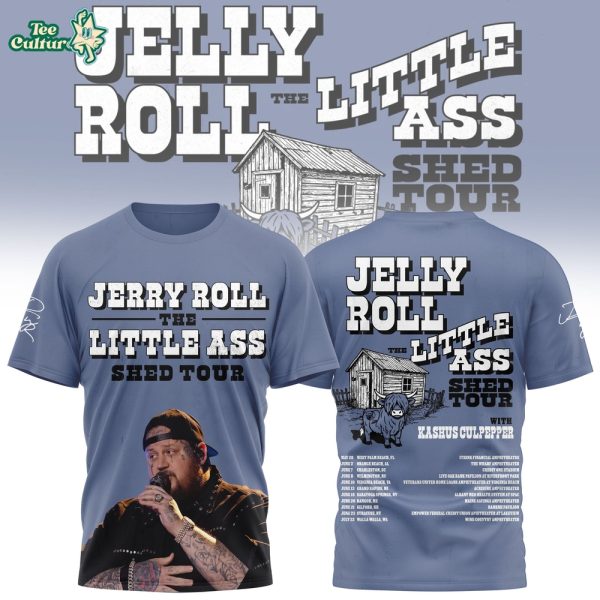 Jelly Roll's "Little Ass Shed Tour" Tshirt 2026