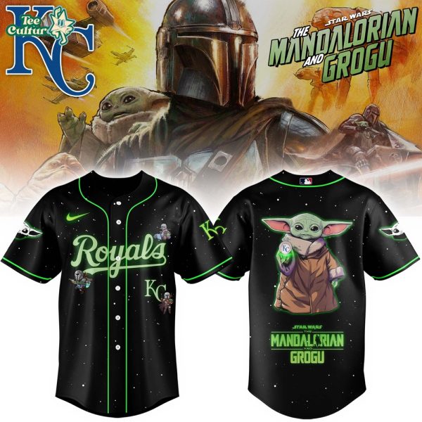 Kansas City Royals x The Mandalorian & Grogu Collector Baseball Jersey
